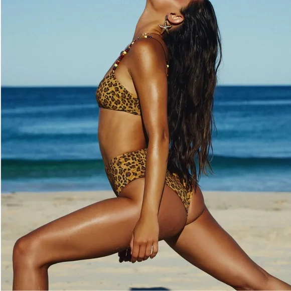 3015. Free People X It's Now Cool The Waisted Bikini Set - Picture 3 of 7